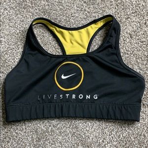 Nike Livestrong Sports Bra size S